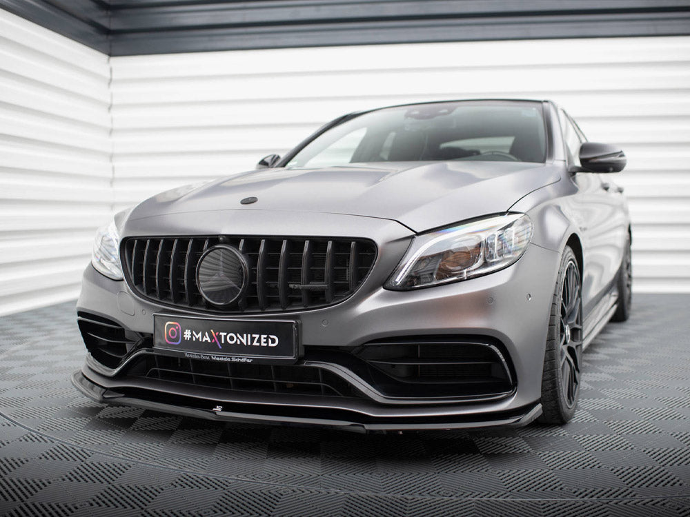 Front Splitter V.1 Mercedes-AMG C63 Sedan / Estate W205 Facelift