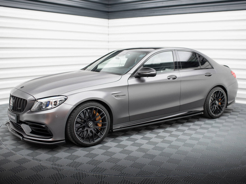 Side Skirts Diffusers Mercedes-AMG C63 Sedan / Estate W205 Facelift