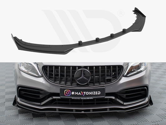 Street PRO Front Splitter + Flaps Mercedes-AMG C63 Sedan / Estate W205 Facelift