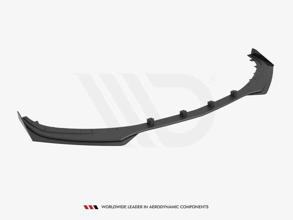 Street PRO Front Splitter + Flaps Mercedes-AMG C63 Sedan / Estate W205 Facelift