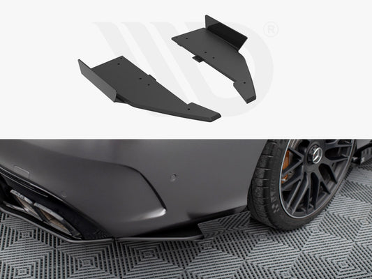 Street Pro Rear Side Splitters + Flaps Mercedes-AMG C63 Sedan / Estate W205 Facelift