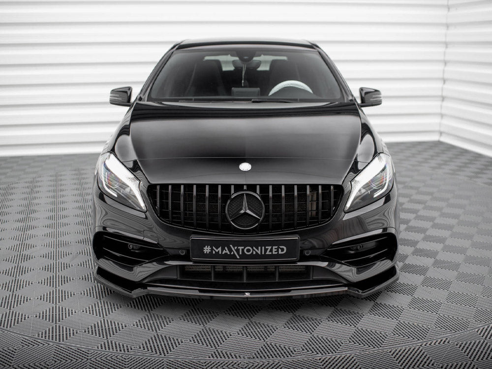 Front Splitter V.1 Mercedes-Benz A AMG-Line W176 Facelift