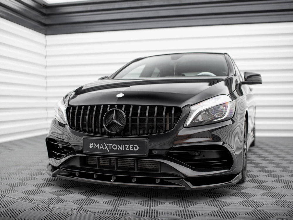 Front Splitter V.2 Mercedes-Benz A AMG-Line W176 Facelift