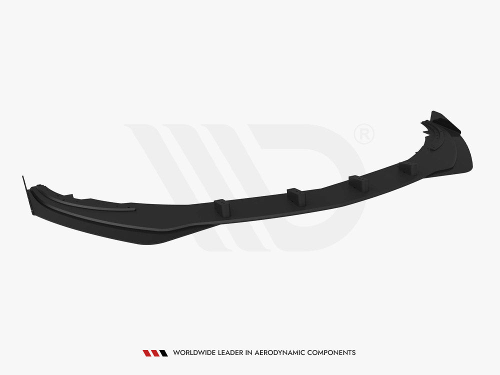 Street PRO Front Splitter + Flaps Mercedes-Benz A AMG-Line W176 Facelift