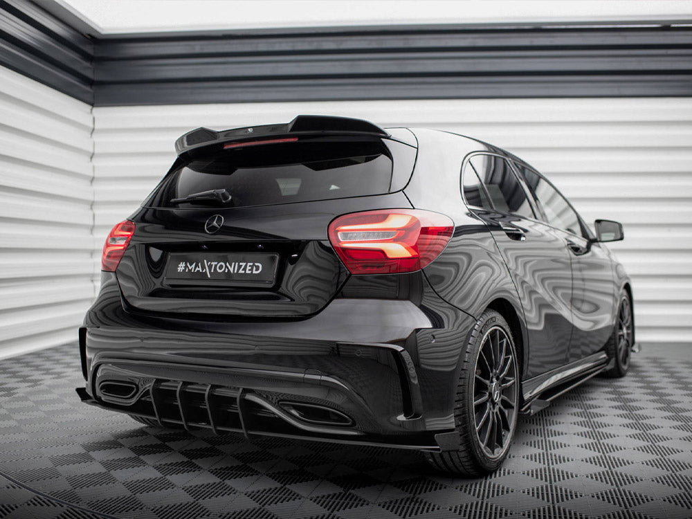 Street PRO Rear Diffuser + Flaps Mercedes-Benz A AMG-Line W176 Facelift