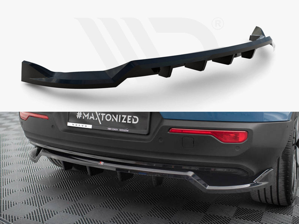 Central Rear Splitter (Vertical Bars) Volvo C40 Mk1