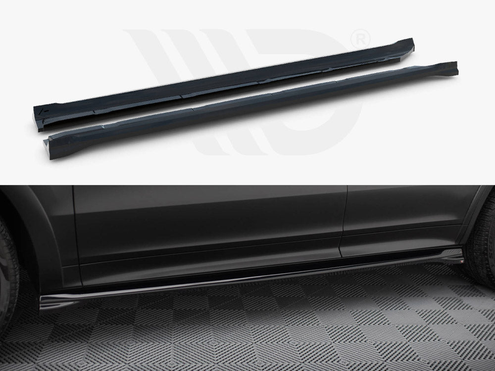 Side Skirts Diffusers Porsche Cayenne Sport Design Mk3 / Standard Mk3 Facelift