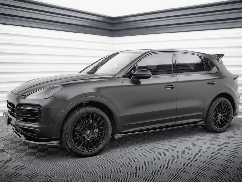 Side Skirts Diffusers Porsche Cayenne Sport Design Mk3 / Standard Mk3 Facelift