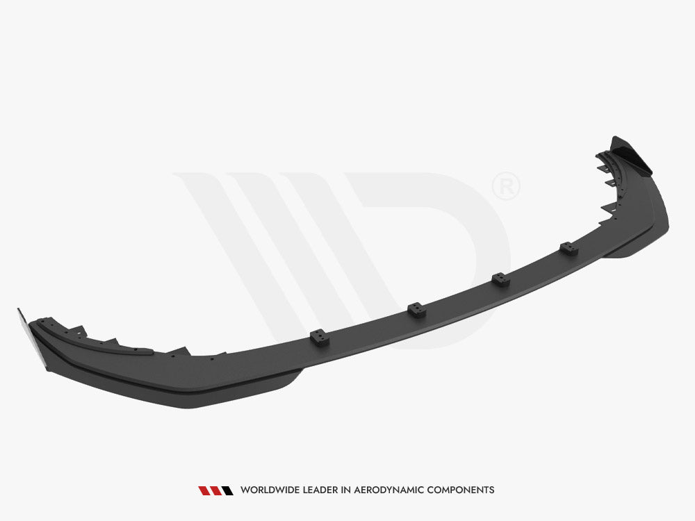 Street PRO Front Splitter + Flaps Mercedes-AMG C43 Coupe C205 Facelift