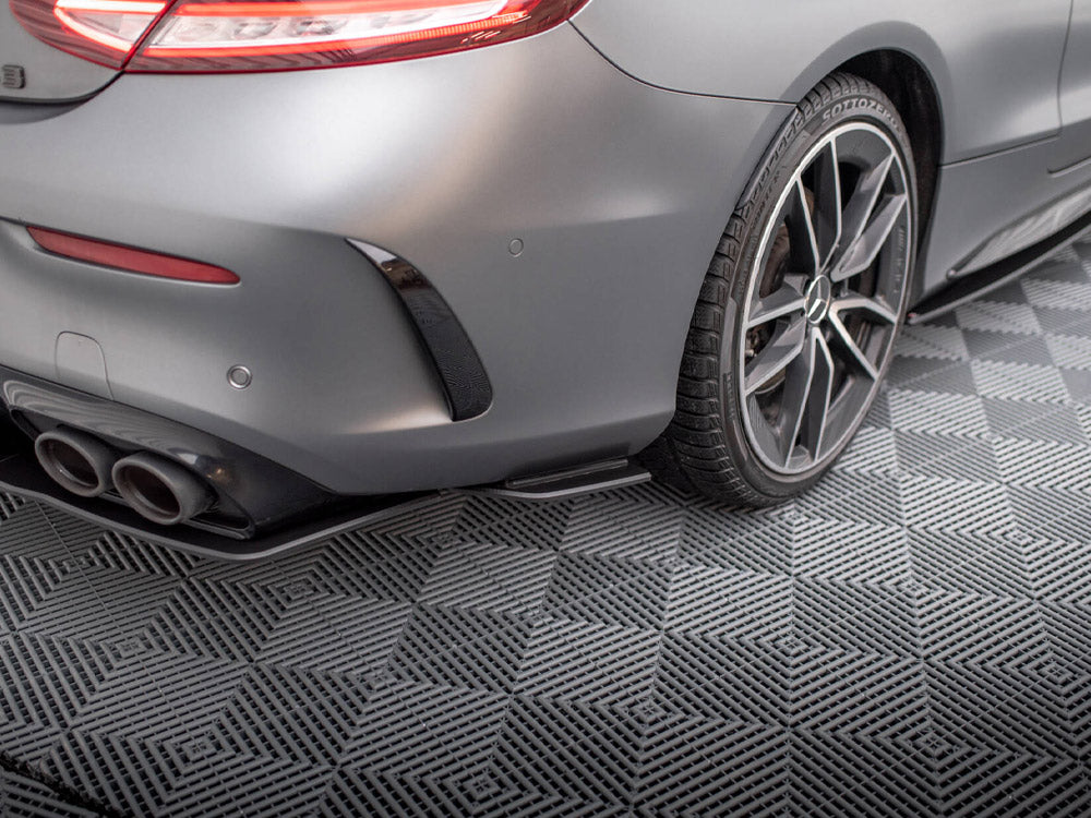 Street Pro Rear Side Splitters Mercedes-AMG C43 Coupe C205 Facelift