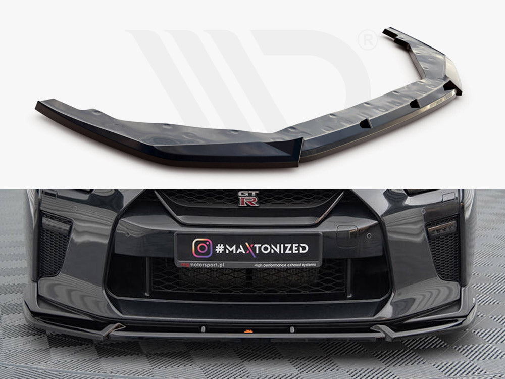 Front Splitter V.2 Nissan GTR R35 2nd Facelift