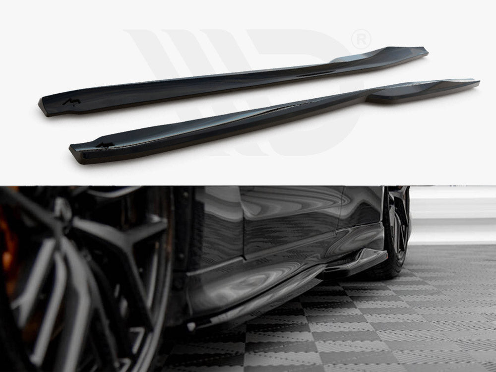 Side Skirts Diffusers Nissan GTR R35 2nd Facelift