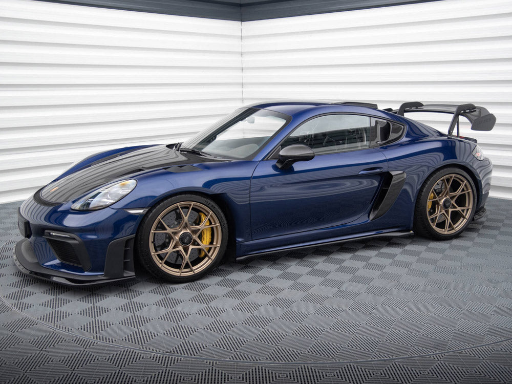 Side Skirts Diffusers Porsche 718 Cayman GT4 RS 982c