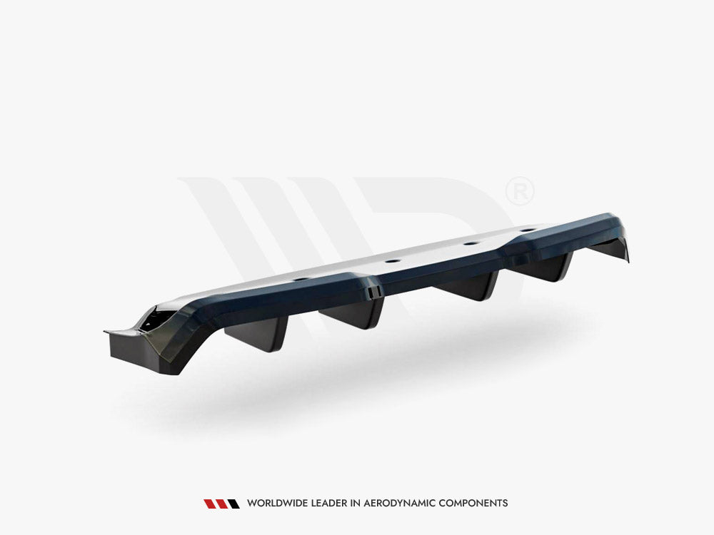 Central Rear Splitter (Vertical Bars) Nissan GTR R35 Facelift