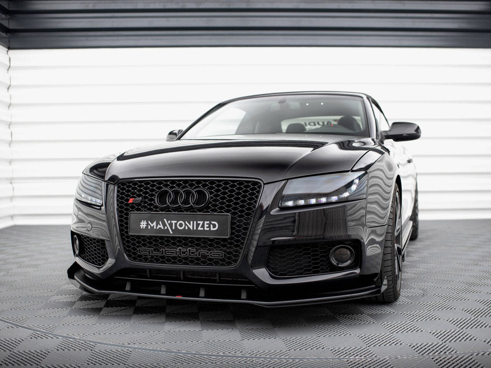 Street PRO Front Splitter + Flaps Audi S5 / A5 S-Line 8T