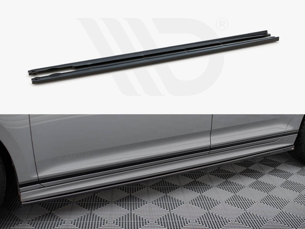 Side Skirts Diffusers Volkswagen Passat R-Line B8 Facelift