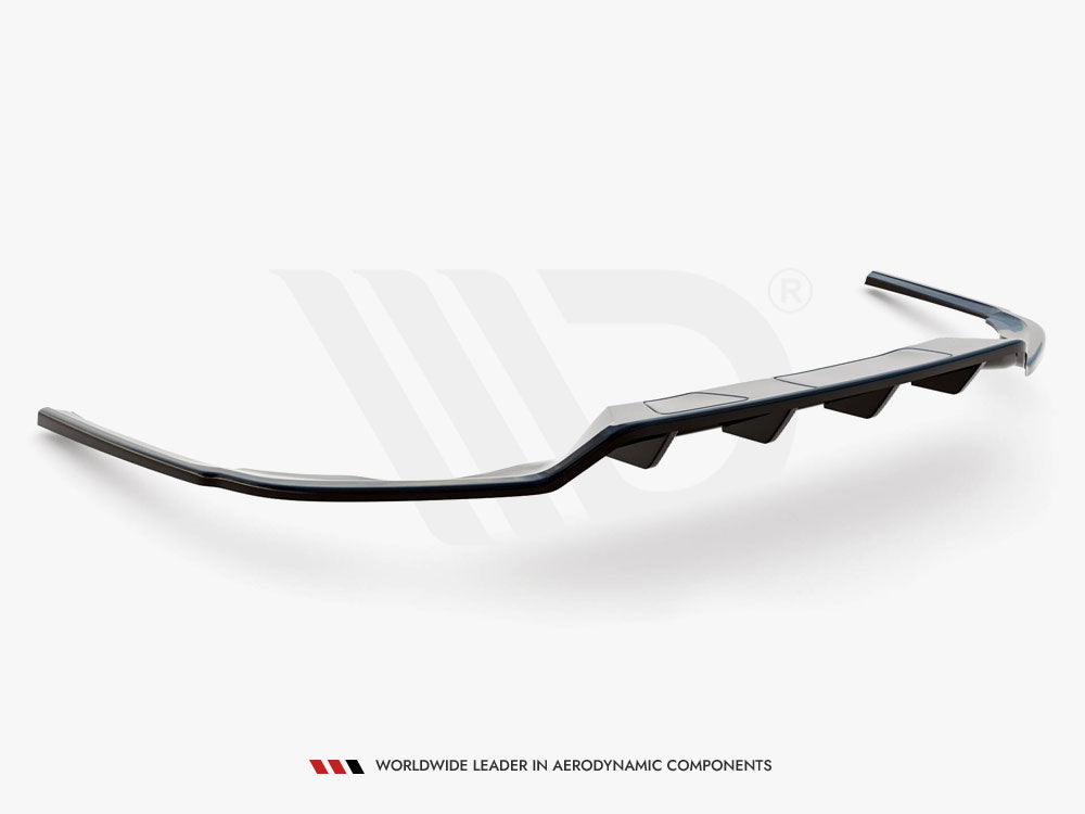 Central Rear Splitter (Vertical Bars) Volkswagen Passat R-Line B8 Facelift