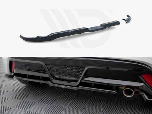 Central Rear Splitter (Vertical Bars) Toyota Yaris GR Sport Mk4