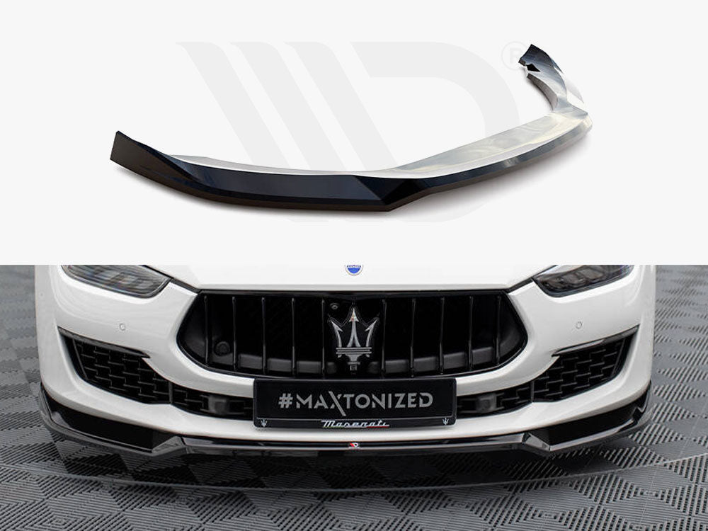 Front Splitter V.1 Maserati Ghibli Mk3 Facelift