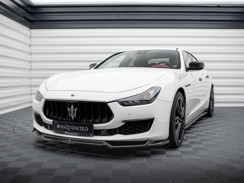 Front Splitter V.2 Maserati Ghibli Mk3 Facelift