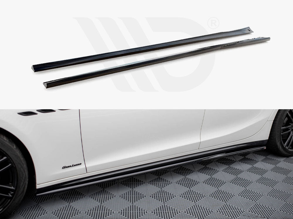 Side Skirts Diffusers Maserati Ghibli Mk3 Facelift