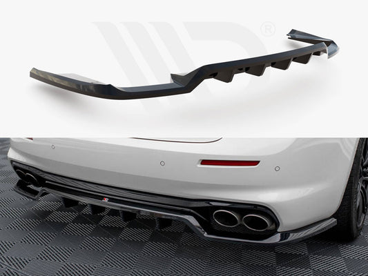 Central Rear Splitter (Vertical Bars) Maserati Ghibli Mk3 Facelift