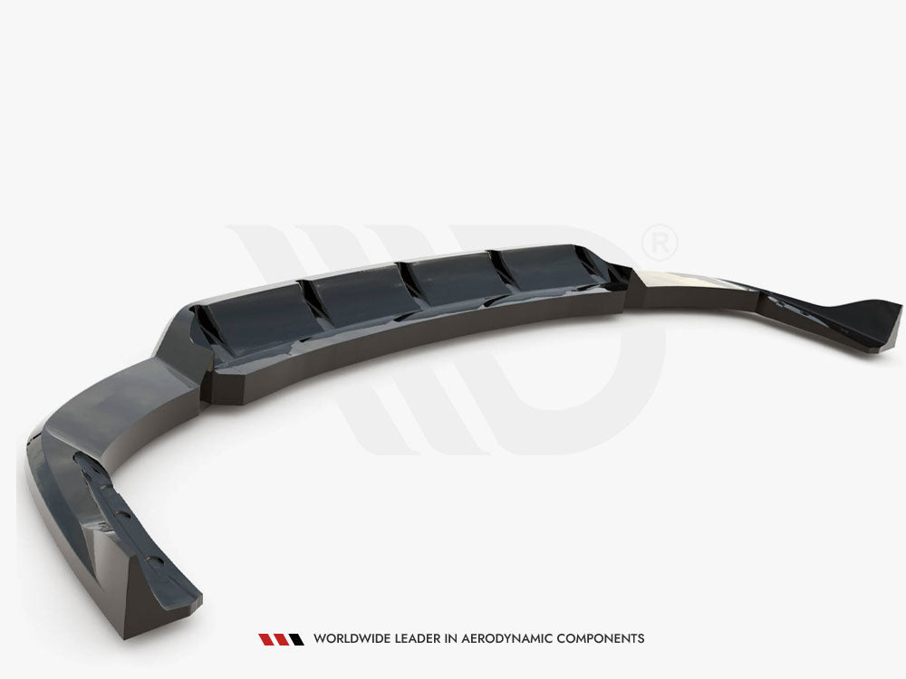 Central Rear Splitter (Vertical Bars) Maserati Grecale GT / Modena Mk1