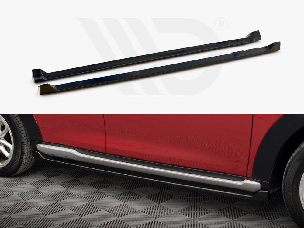 Side Skirts Diffusers Mini Cooper Countryman R60 Facelift