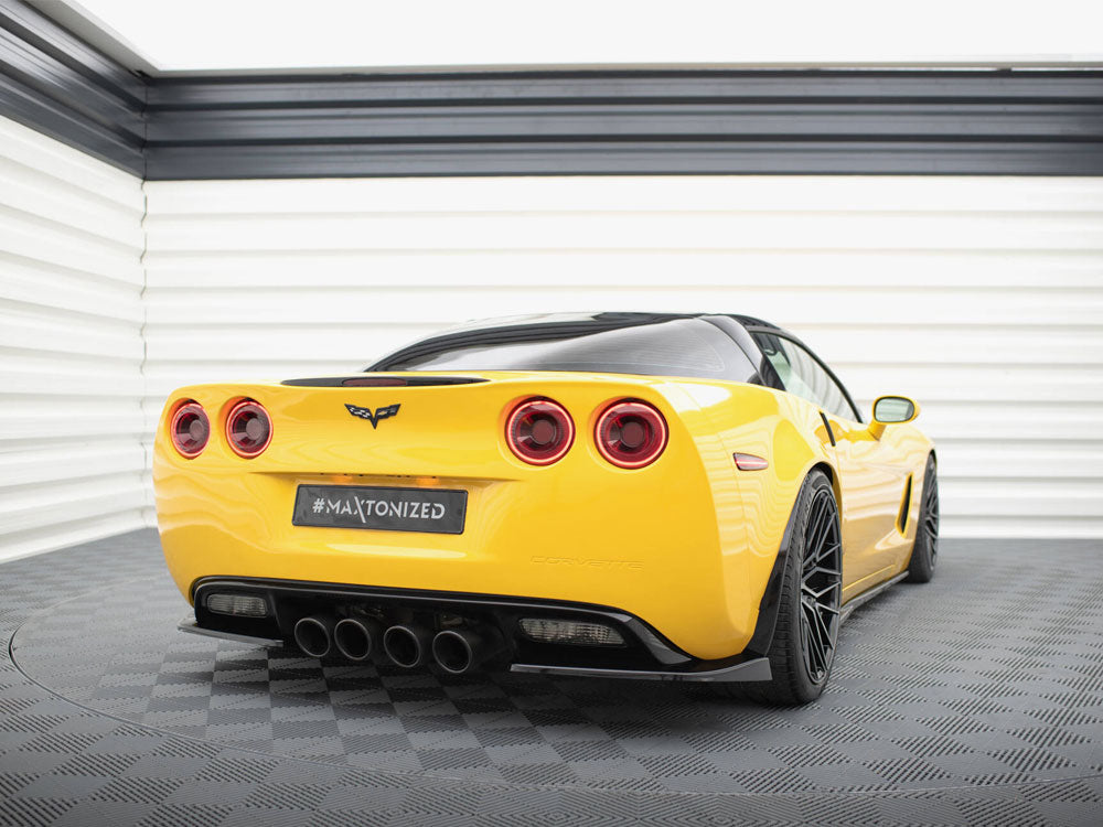 Rear Side Splitters Chevrolet Corvette C6