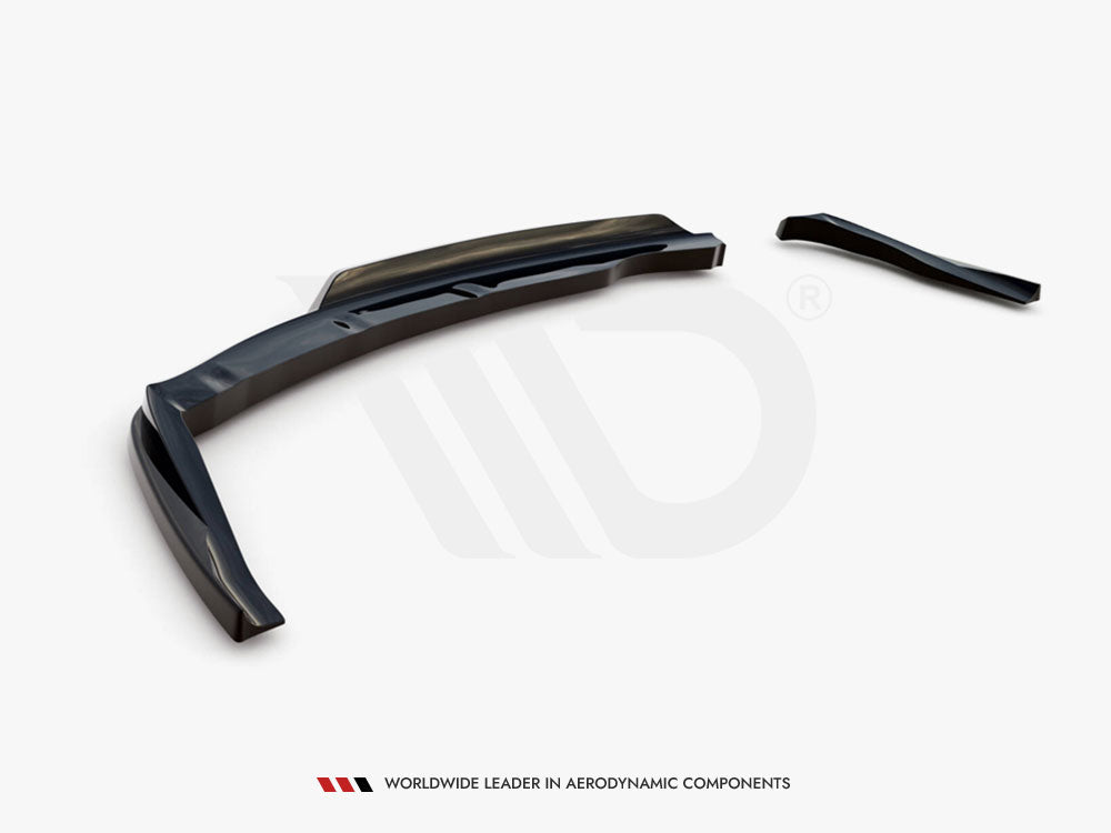 Central Rear Splitter (Vertical Bars) BMW 1 M-Pack E87 Facelift