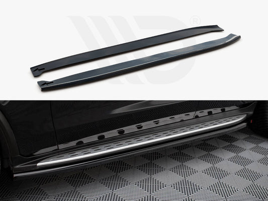 Side Skirts Diffusers Mercedes-AMG GLC 63 SUV / Coupe X253 / C253