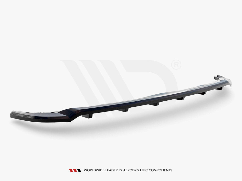 Central Rear Splitter (Vertical Bars) Opel Corsa F (Mk6)