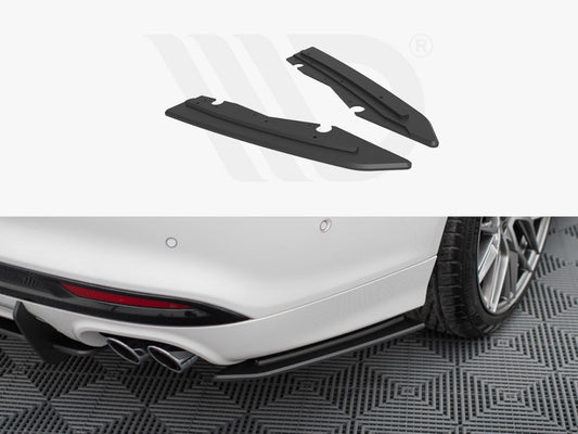 Street Pro Rear Side Splitters Ford Mondeo Sport Mk5 Facelift / Fusion Sport Mk2 Facelift