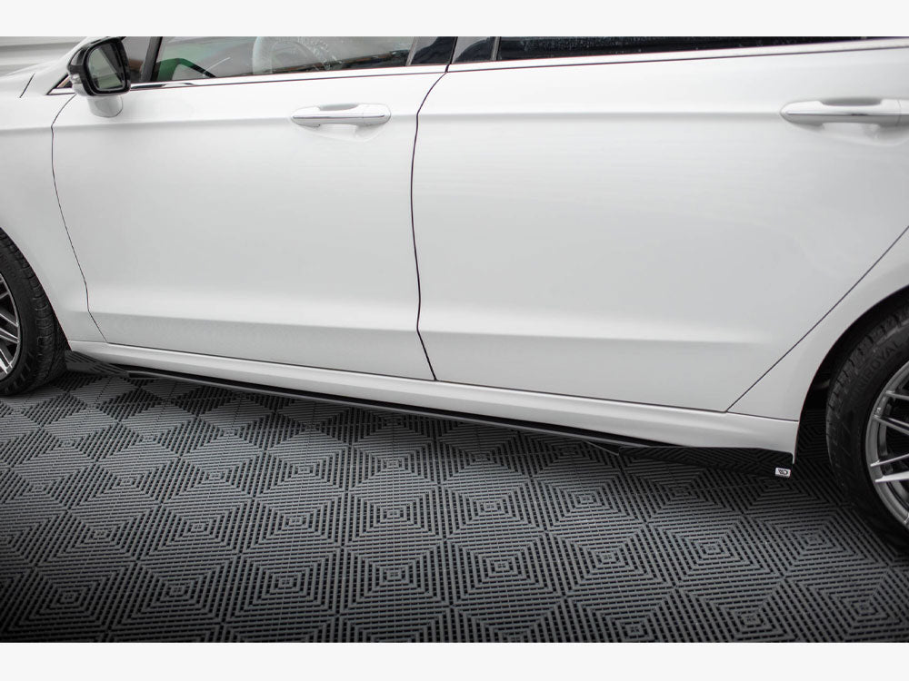 Street PRO Side Skirts Diffusers + Flaps Ford Mondeo Sport Mk5 Facelift / Fusion Sport Mk2 Facelift