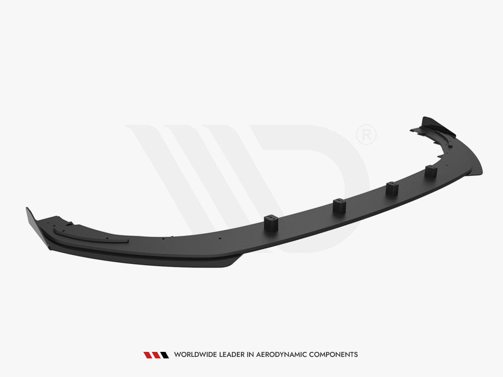 Street PRO Front Splitter + Flaps Ford Mondeo Sport Mk5 Facelift / Fusion Sport Mk2 Facelift