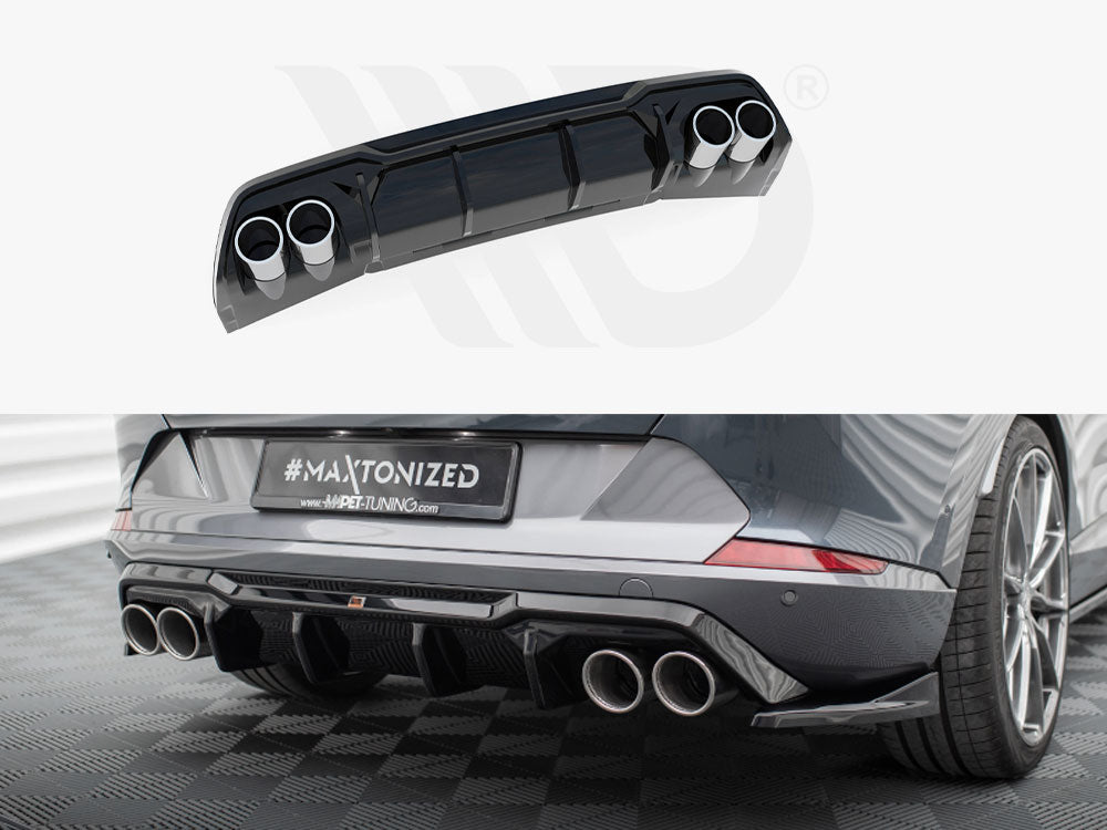 Rear Valance V.3 + Exhaust Ends Imitation Cupra Formentor Mk1