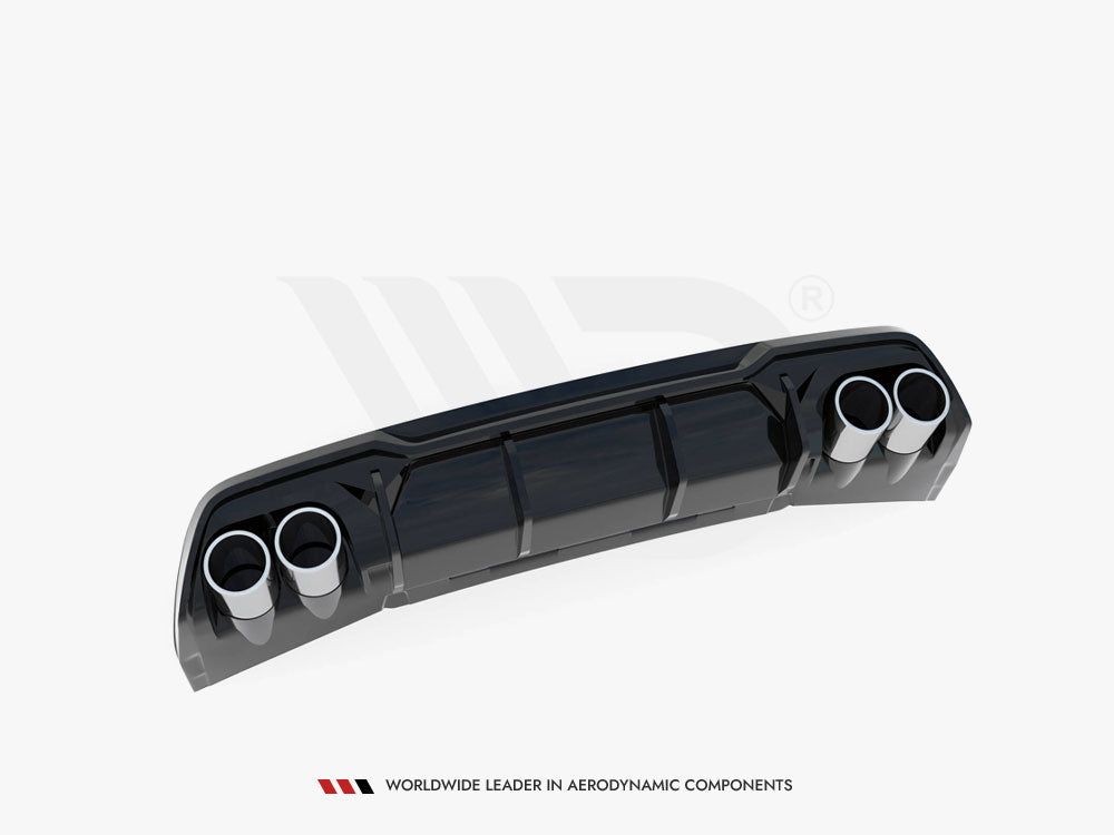 Rear Valance V.3 + Exhaust Ends Imitation Cupra Formentor Mk1