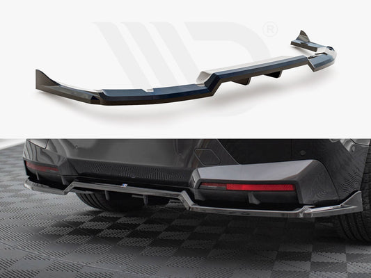 Central Rear Splitter (Vertical Bars) BMW iX M-Pack i20