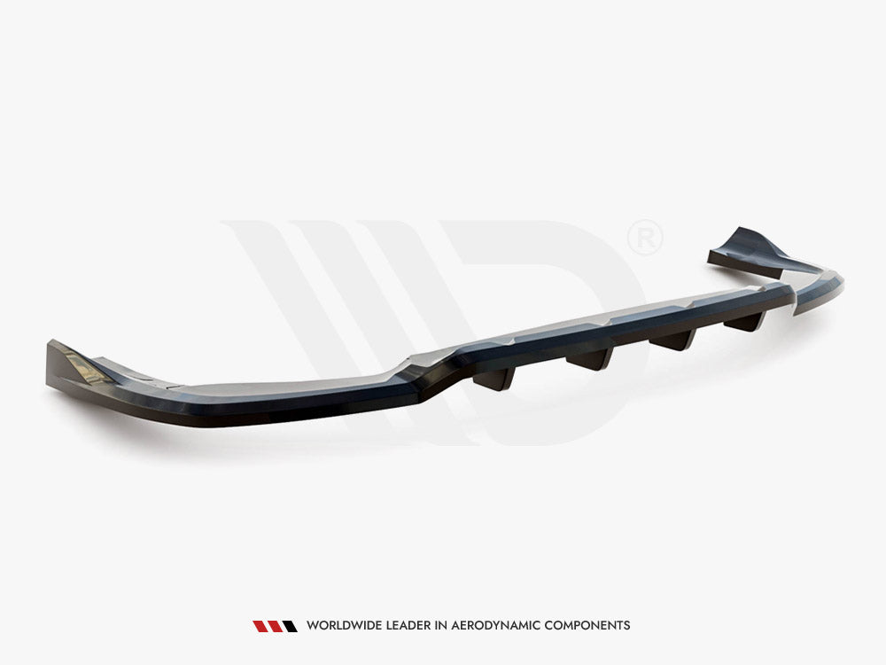 Central Rear Splitter (Vertical Bars) Alfa Romeo Stelvio Quadrifoglio Mk1