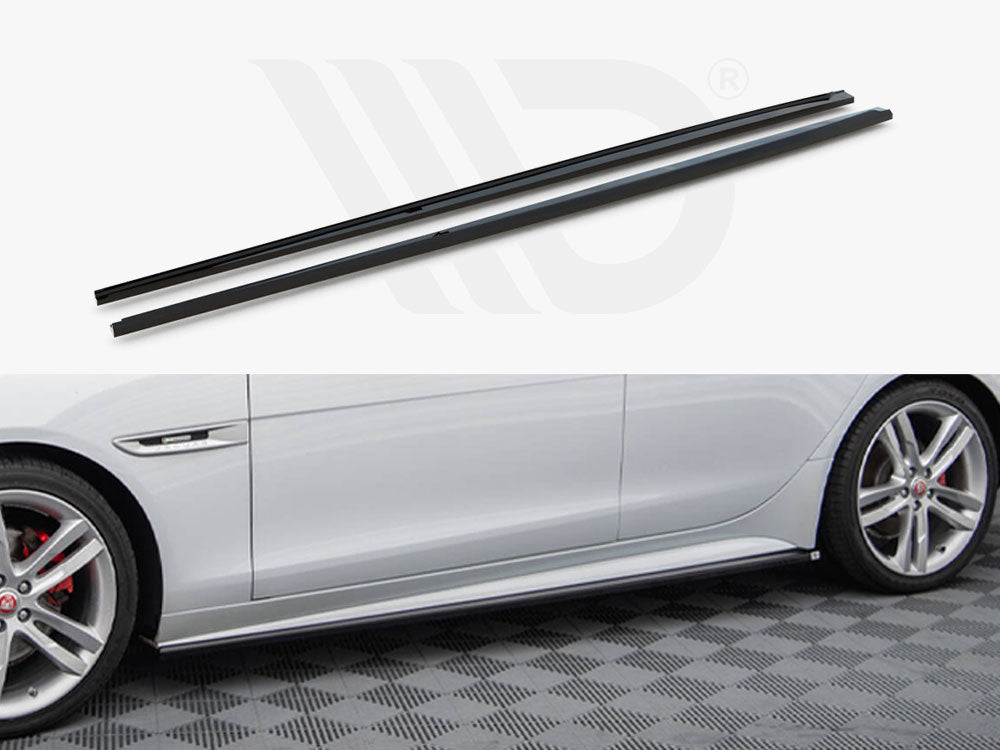 Side Skirts Diffusers Jaguar XE R-Sport X760