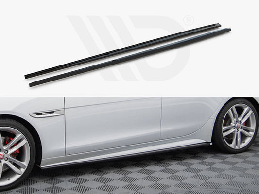 Side Skirts Diffusers Jaguar XE R-Sport X760