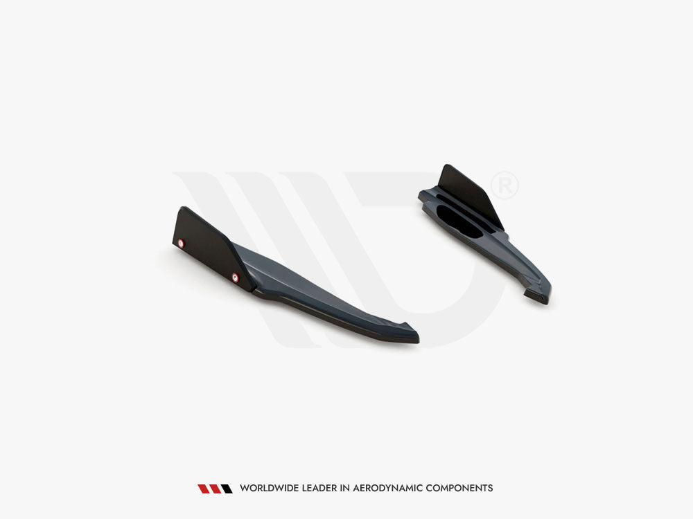 Rear Side Splitters V.1 + Flaps BMW M8 Gran Coupe F93 / Coupe F92