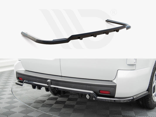 Central Rear Splitter (Vertical Bars) Citroen Jumpy L3 Mk3