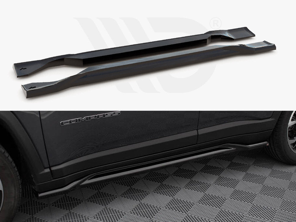 Side Skirts Diffusers Jeep Compass Limited Mk2 Facelift