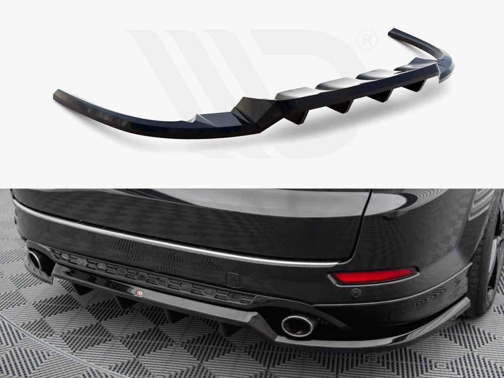 Central Rear Splitter (Vertical Bars) Ford Mondeo ST-Line Mk4 Facelift