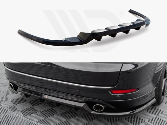 Central Rear Splitter (Vertical Bars) Ford Mondeo ST-Line Mk4 Facelift