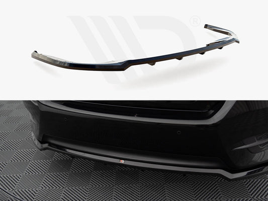 Central Rear Splitter (Vertical Bars) Honda Civic Mk10