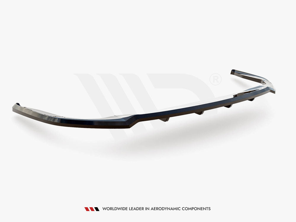 Central Rear Splitter (Vertical Bars) Honda Civic Mk10