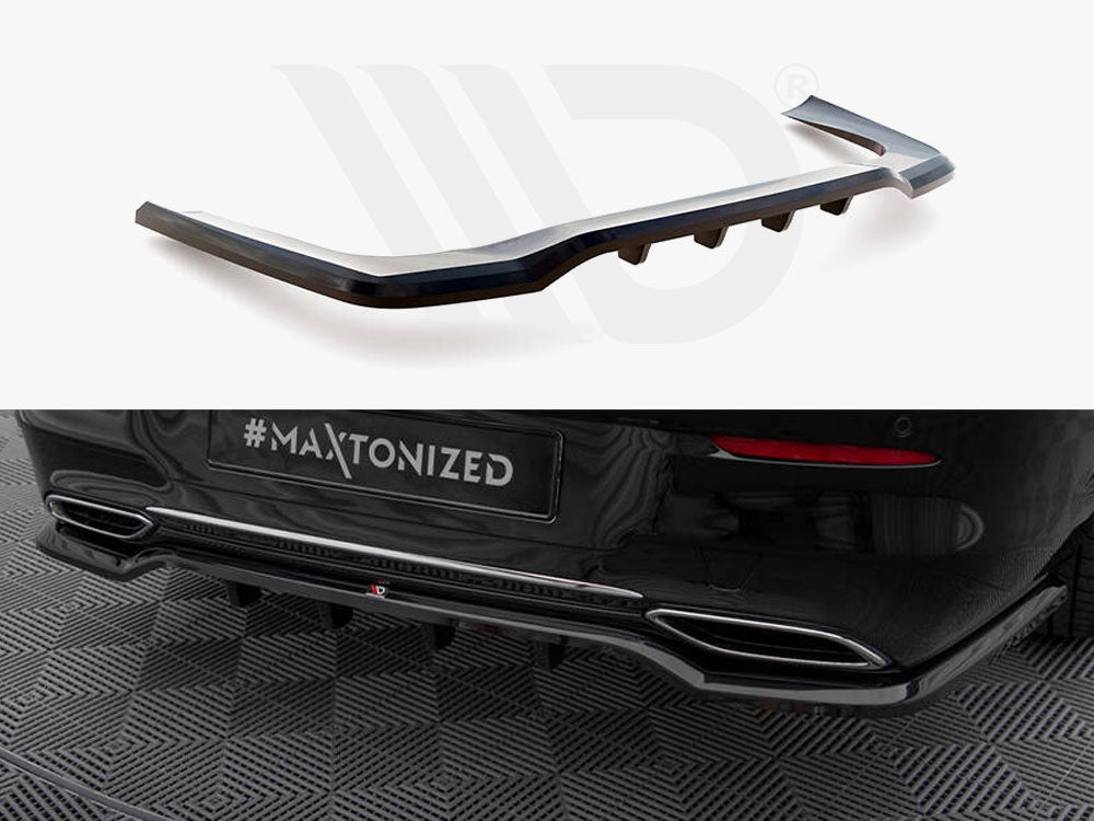 Central Rear Splitter (Vertical Bars) Mercedes-Benz CLA Coupe C118