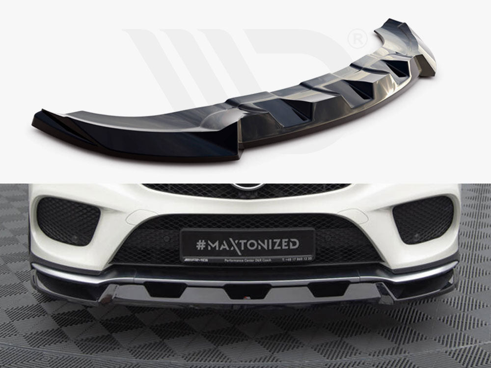 Front Splitter V.1 Mercedes-Benz GLE Coupe 43 AMG / AMG-Line C292